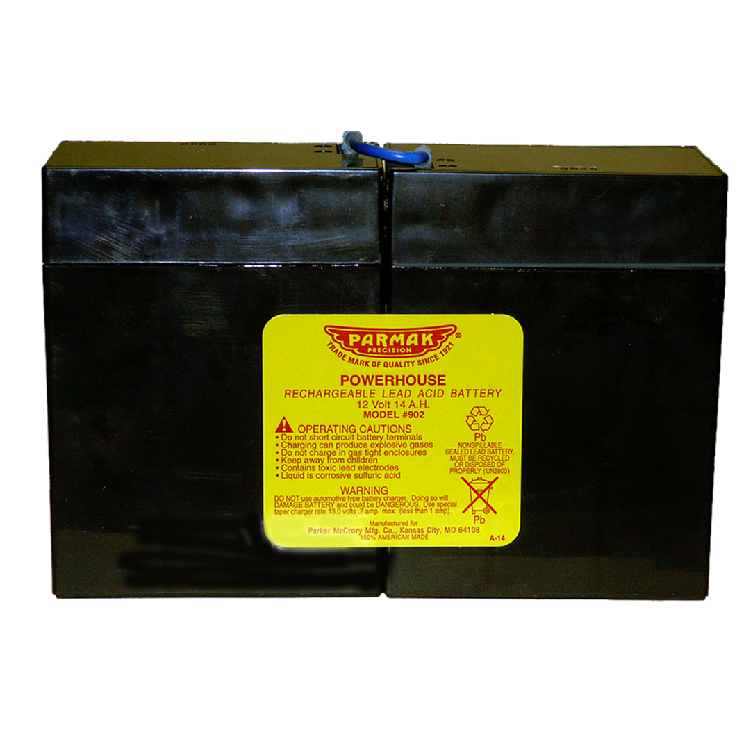 Parmak® 902 12-Volt Gel Cell Battery – Replacement Battery for Solar Fence Chargers