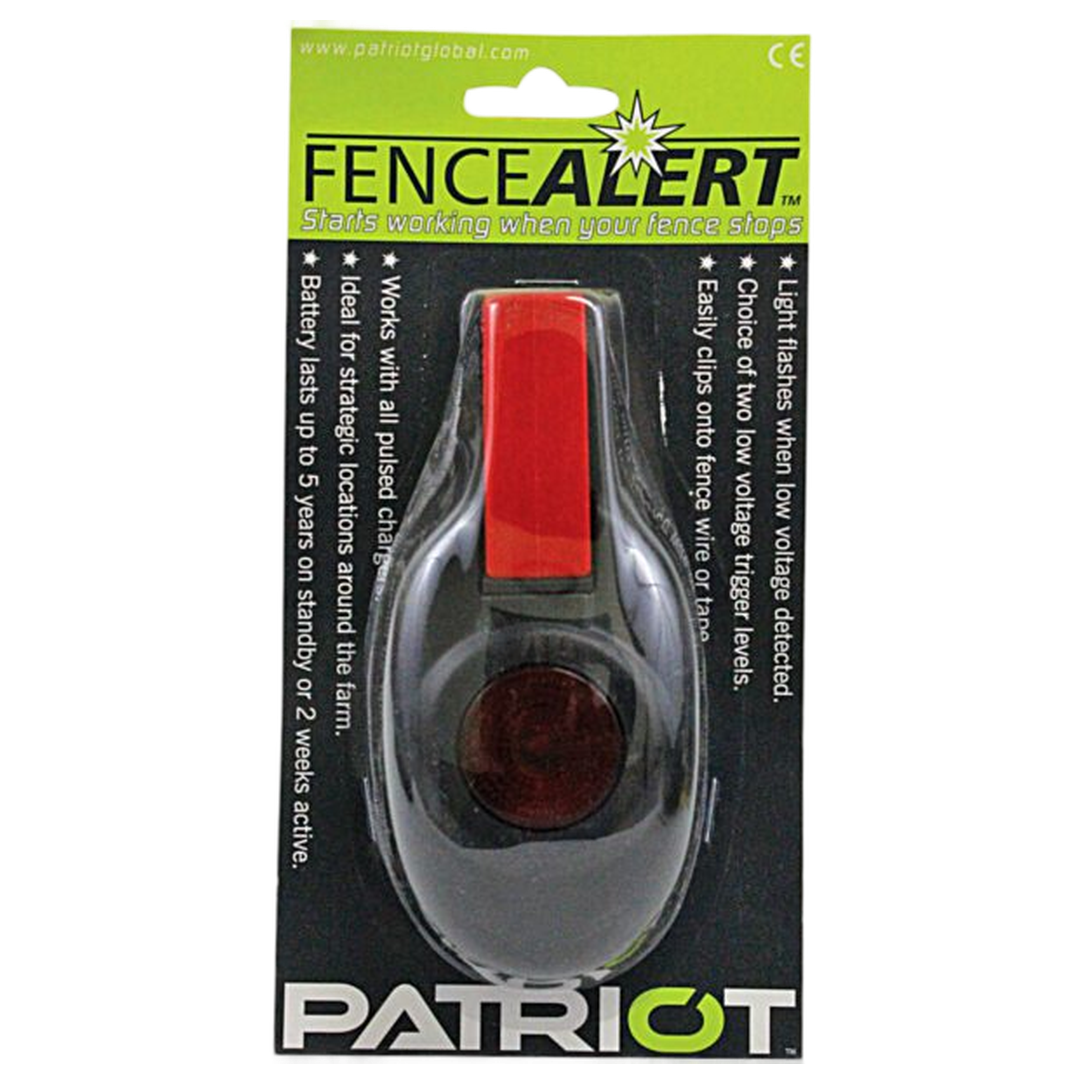 Patriot® FenceAlert Warning Light – Low Voltage Electric Fence Indicator