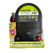 Patriot® P30 Dual-Purpose Fence Energizer (110V/12V) – 65 Mile / 200 Acre Charger