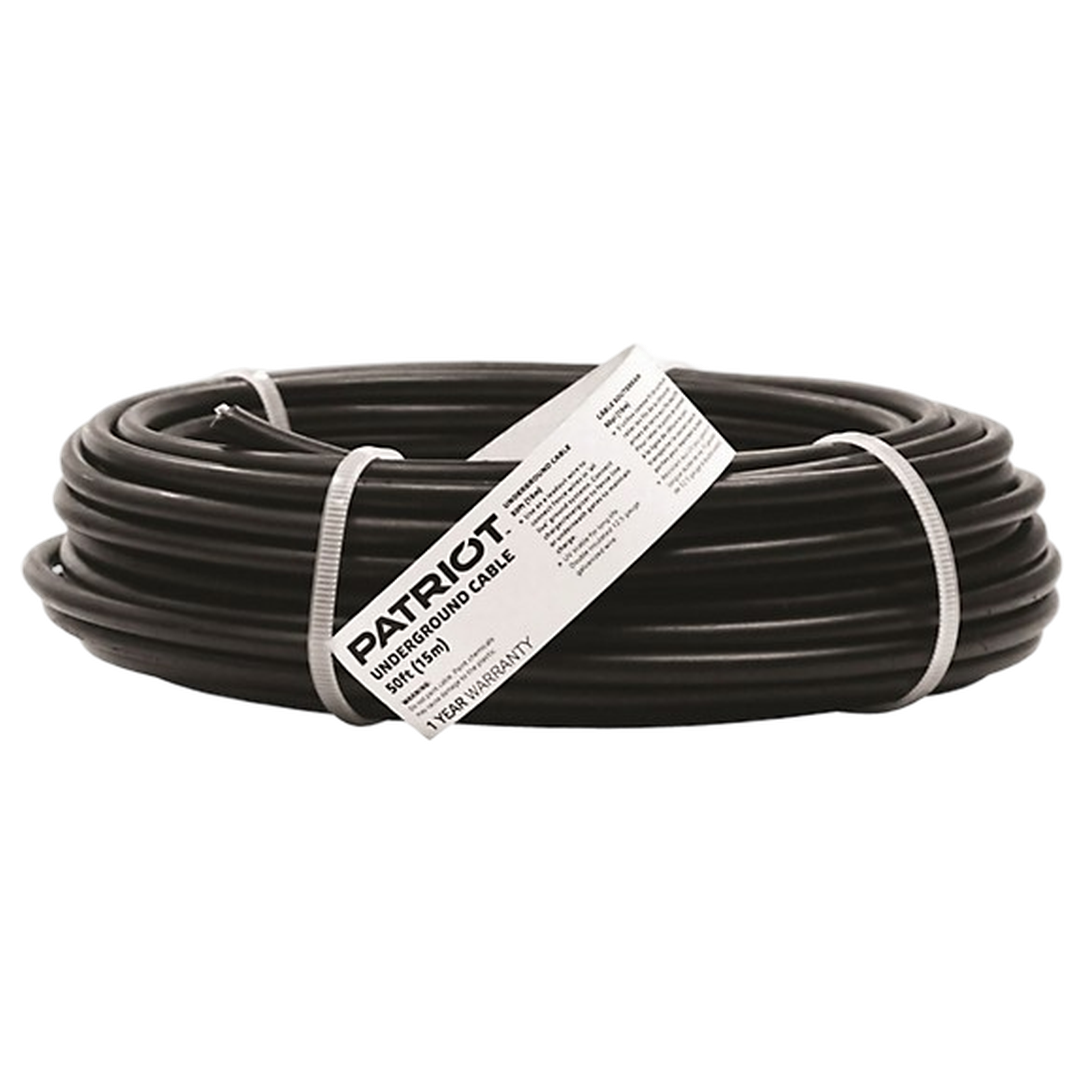 Patriot® Underground Fence Cable – 50 ft, 2.5 mm Heavy-Duty Lead-Out Wire