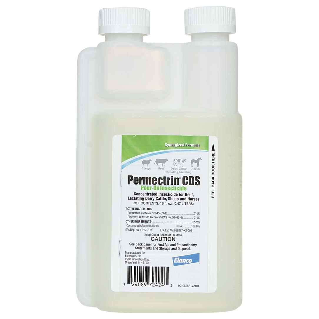 Permectrin CDS Pour-On Insecticide - 16 oz