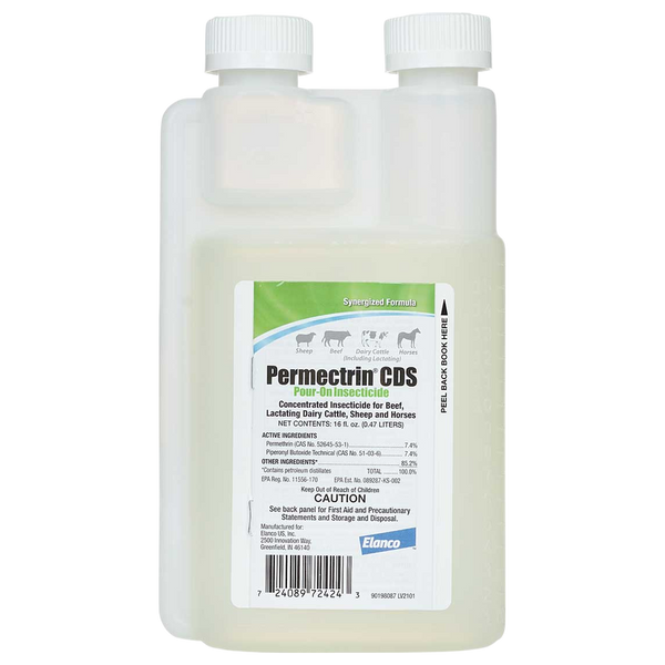 Permectrin CDS Pour-On Insecticide - 16 oz