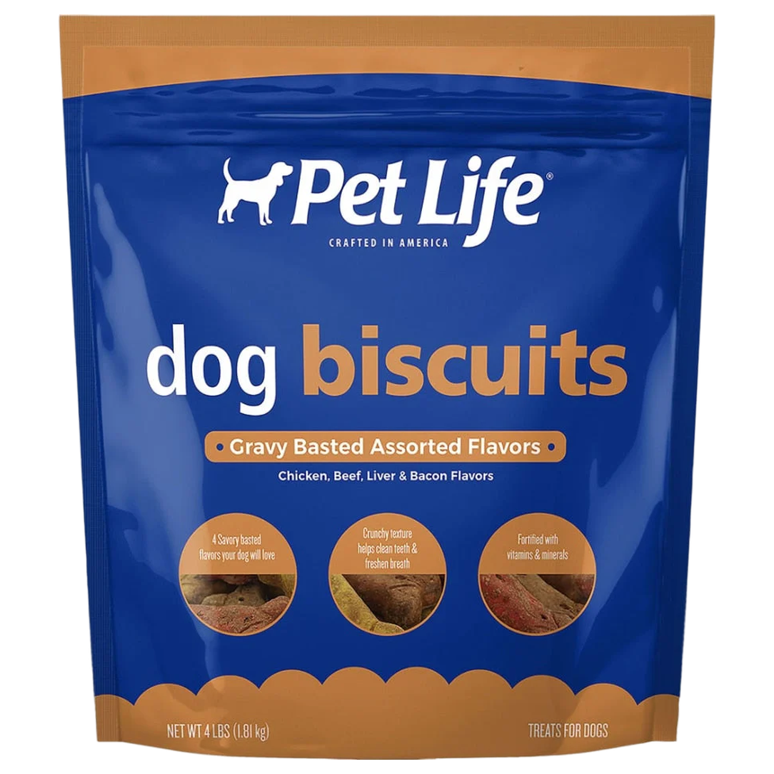 Pet Life Gravy Basted Biscuit - 4 lb