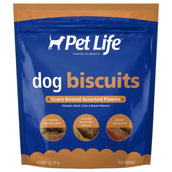 Pet Life Gravy Basted Biscuit - 4 lb