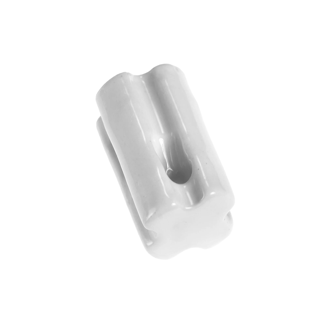 Porcelain Bullnose Electric Fence Insulators – White, 10 Pack