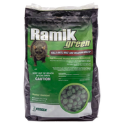 Ramik® Green Fish-Flavored Rodenticide Nuggets – 4 lb Weather-Resistant Bag