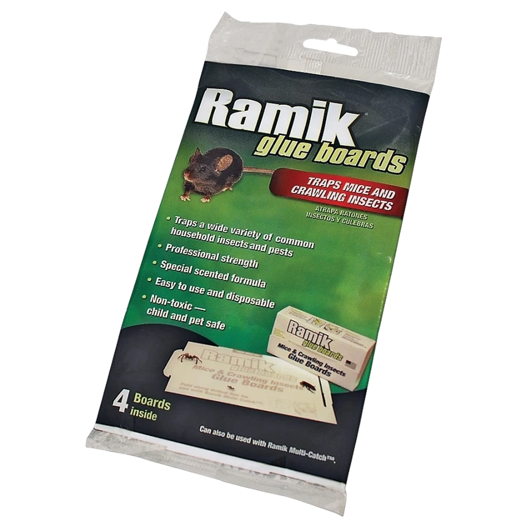 Ramik® Mouse & Insect Glue Boards – 4 Pack