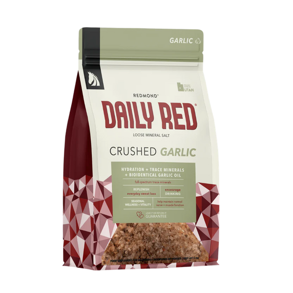 Redmond Crushed Garlic Mineral Salt - 5lb