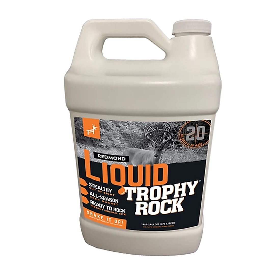 Redmond Hunt® Liquid Trophy Rock – 1 Gallon Deer Mineral Attractant