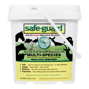 Safe-Guard Multi-Species Medicated Dewormer Pellets – Broad-Spectrum Parasite Control - 25 lb
