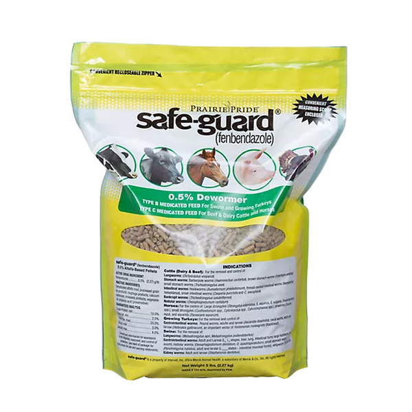 Safeguard Dewormer Pellets .5% - 1 lb