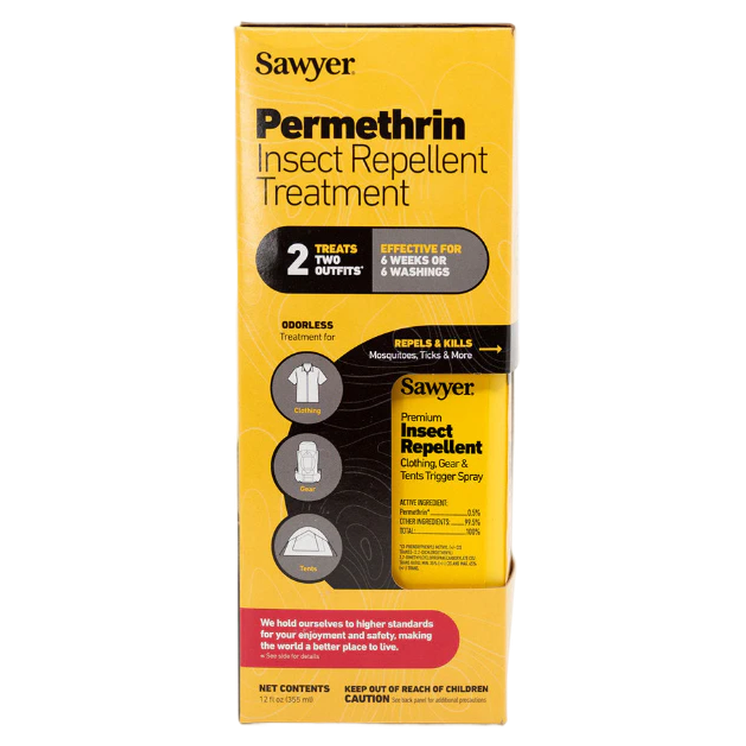 Sawyer® SP649 Permethrin Insect Repellent – 12 oz Fabric & Gear Treatment