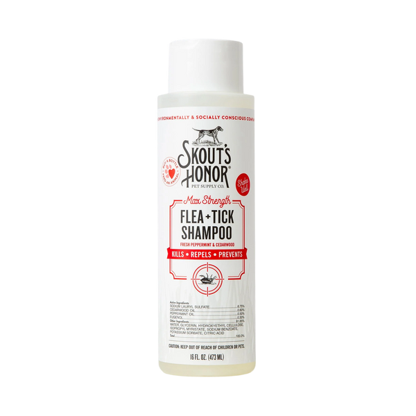 Skout’s Honor Flea & Tick Shampoo for Dogs - 16 oz