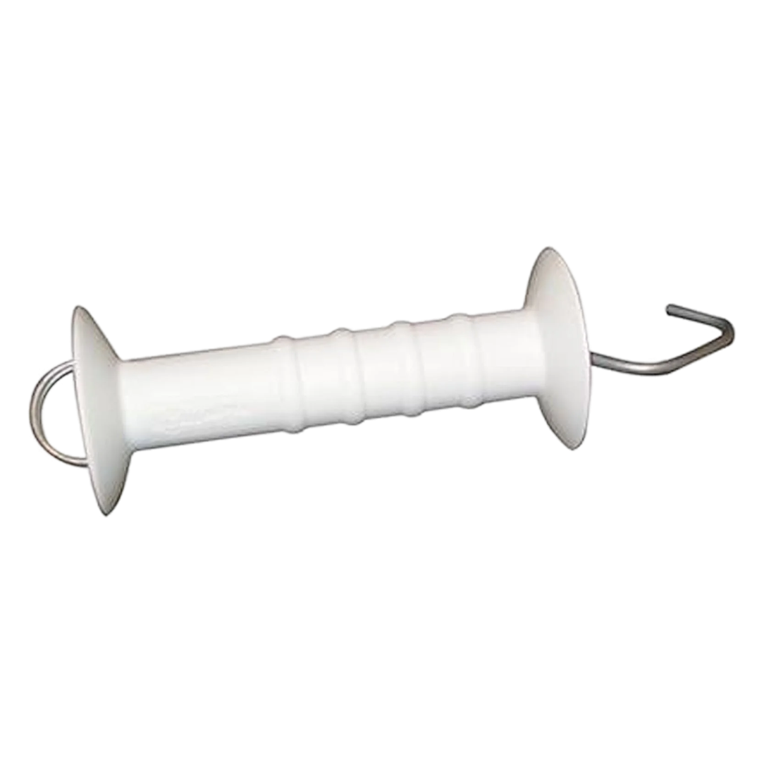 Small Insulated Electric Fence Gate Handle – White