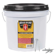 Stay-Tuff® 1¼" Barbed Fence Staples – 8 Gauge, 10 lb Package
