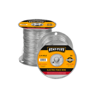 Stay Tuff® 14-Gauge Electric Fence Wire – 1/4 Mile Roll