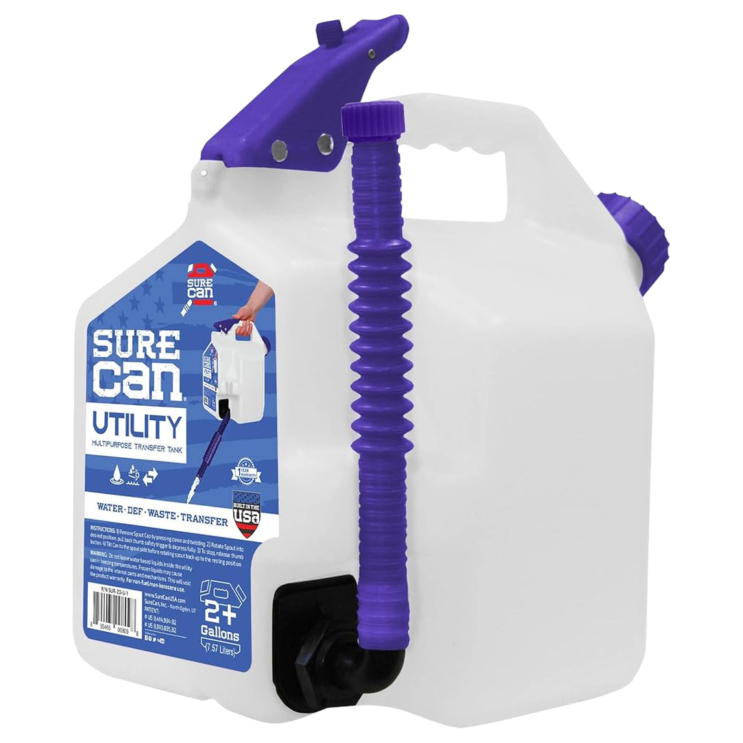 SureCan® 2-Gallon Utility Container – White