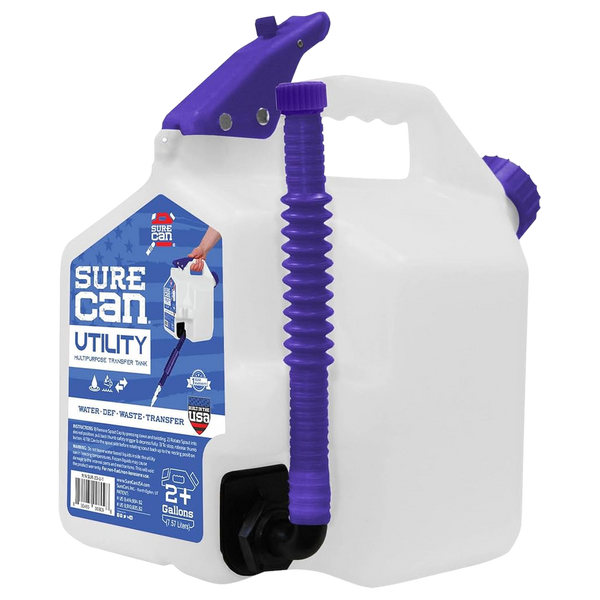 SureCan® 2-Gallon Utility Container – White