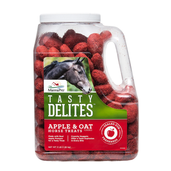 Tasty Delites Apple Flavored Horse Treats - 3 lb