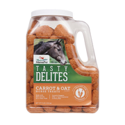 Tasty Delites Carrot Flavored Horse Treats - 3 lb