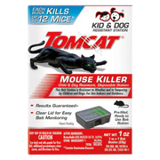 Tomcat® Disposable Mouse Bait Station – 1 oz Pre-Loaded Bait Block