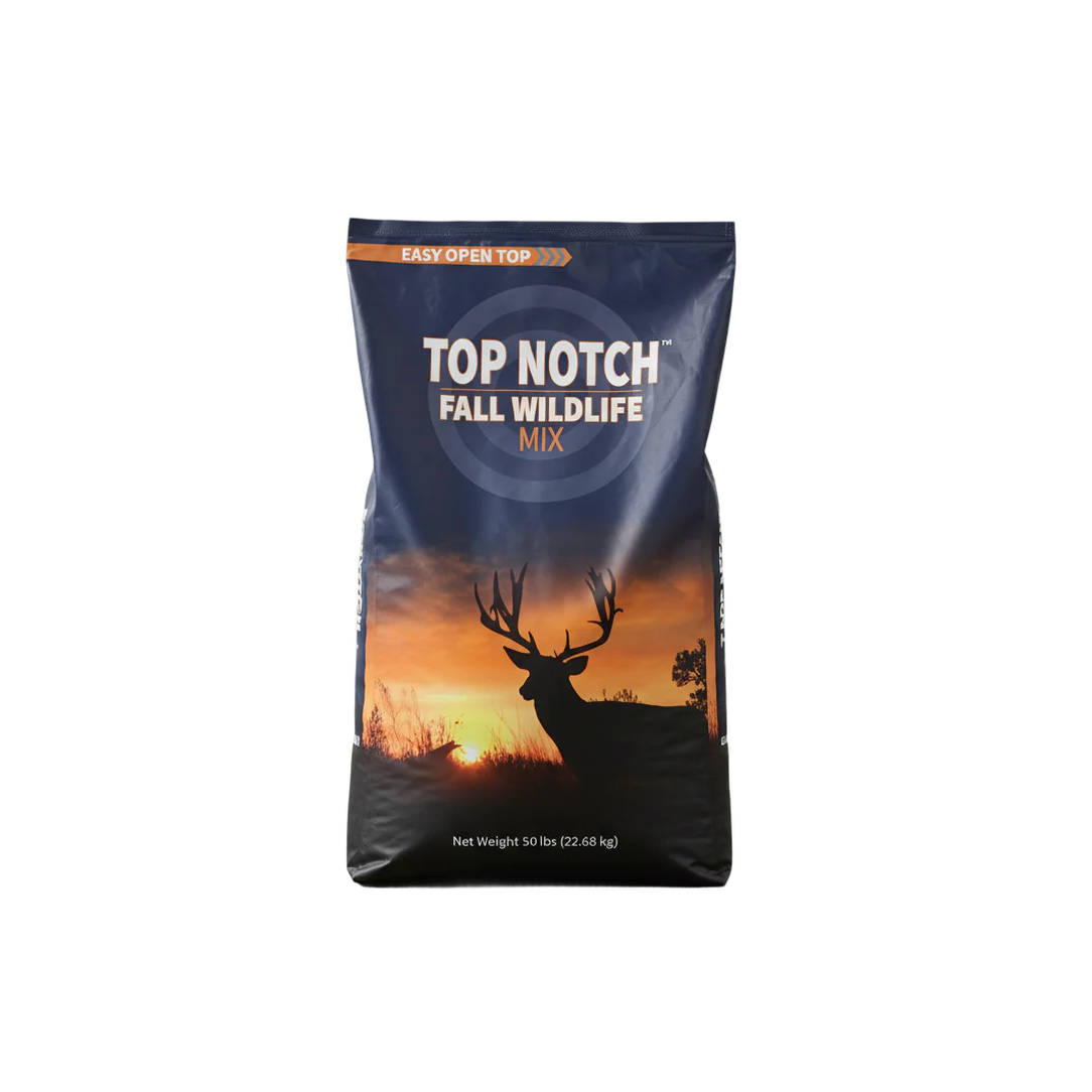 Top Notch® Fall Wildlife Mix – 50 lb Food Plot Seed Blend