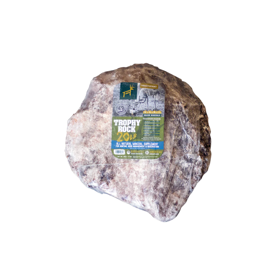 Trophy Rock® All-Natural Deer Mineral Rock – 20 lb
