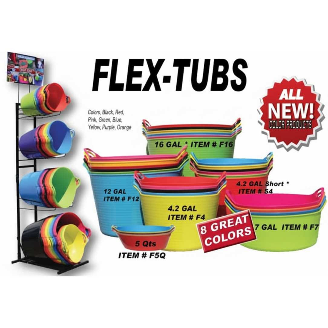 Tuff Stuff Flexible Tub – 7 Gallon