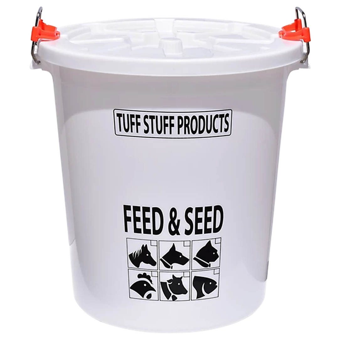 Tuff Stuff FS-27 Feed & Seed Drum with Lid – 27 Gallon