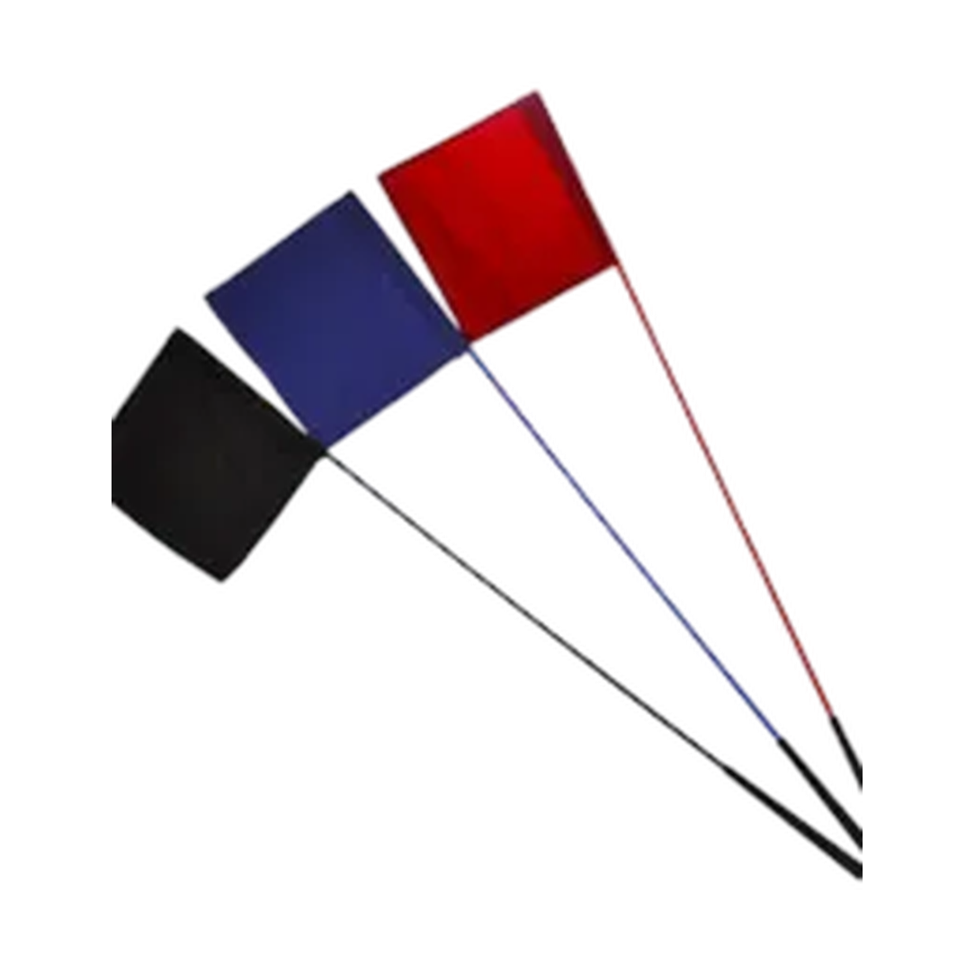 Valhoma 50" Flag Whip – Blue Training & Sorting Whip for Livestock
