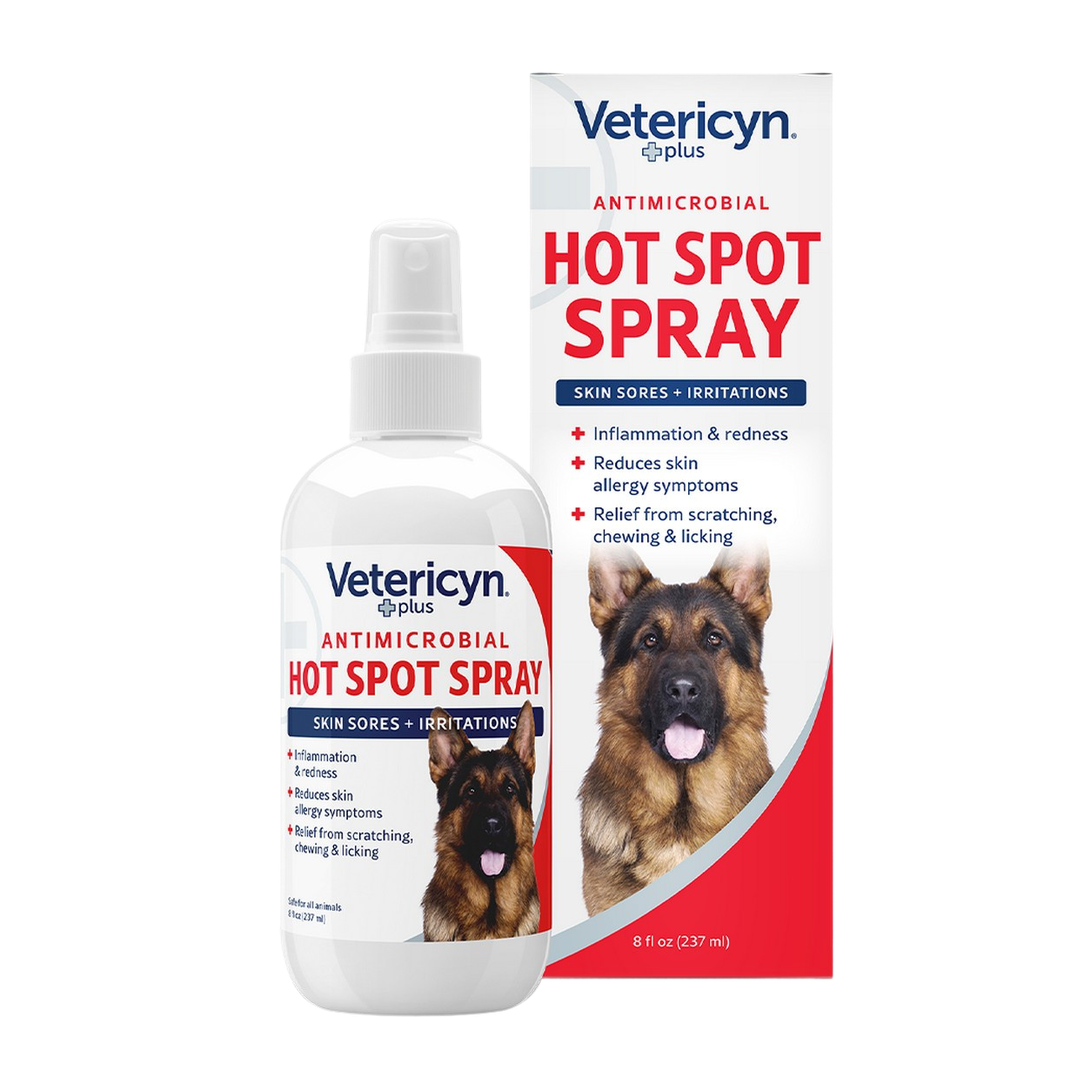 Vetericyn Plus Canine Hot Spot Pump Spray - 8 oz