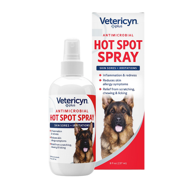 Vetericyn Plus Canine Hot Spot Pump Spray - 8 oz