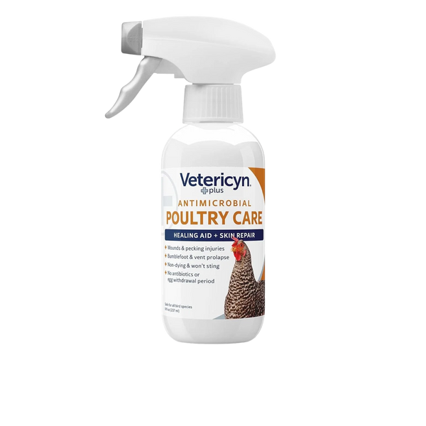 Vetericyn Poultry Care Aid + Skin Repair Spray - 8 oz