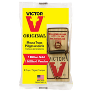 Victor® Metal Pedal Mouse Trap – M023 – Classic Wooden Snap Trap (2-Pack)