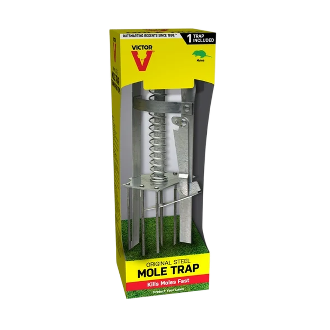 Victor® Plunger-Style Mole Trap Steel