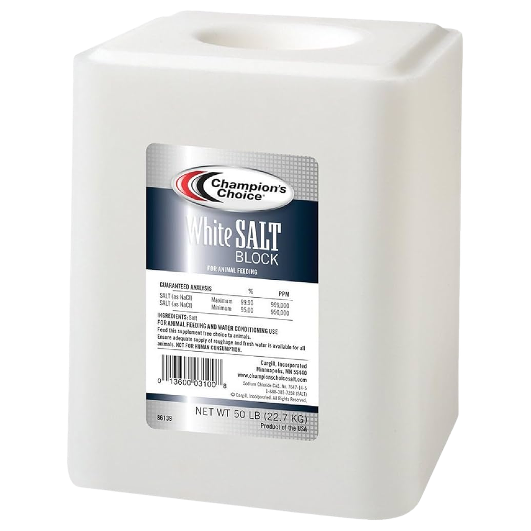 White Salt Block - 50 lb