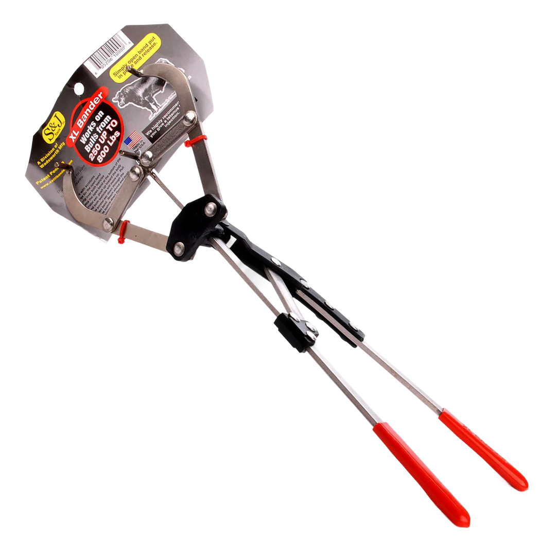XL Castrating Bander – Heavy-Duty Livestock Castration Tool for Large Animals 250-750 lb