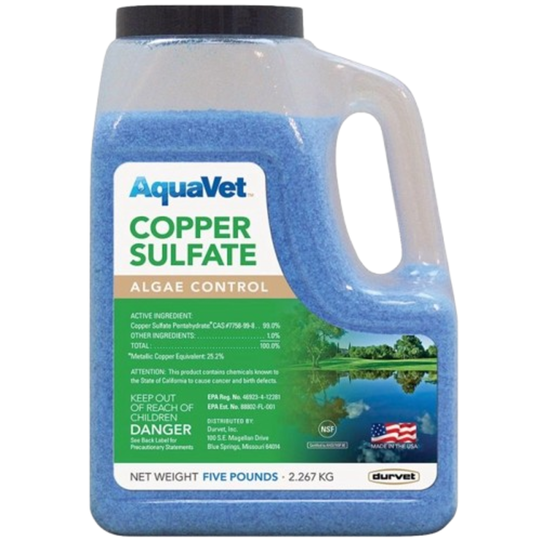 AquaVet® Copper Sulfate – 5 lb Granules