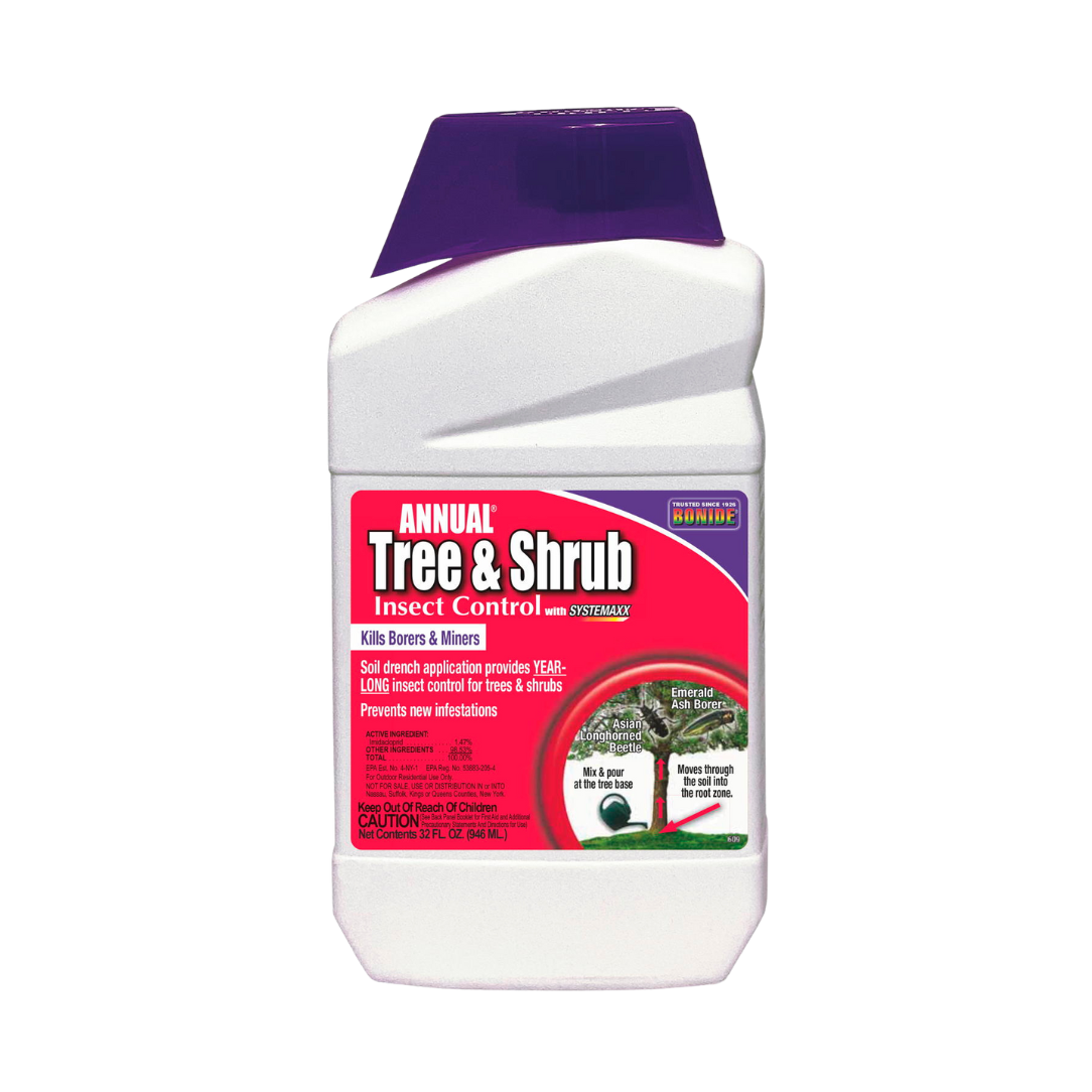 Bonide® Annual Tree & Shrub Insect Control with Systemaxx – 32 oz Concentrate
