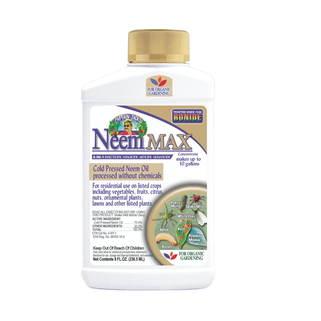 Bonide® Captain Jack’s Neem Max – 16 oz Concentrated Cold-Pressed Neem Oil