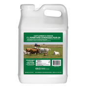 Cattlemen’s Choice 1% Permethrin Synergized Pour-On - 2.5 Gallons – Fly & Lice Control for Cattle