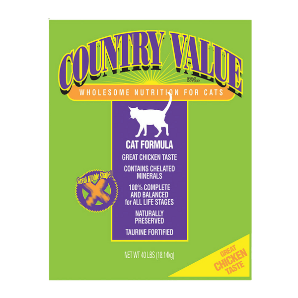Country Value Cat Food - 20 lb