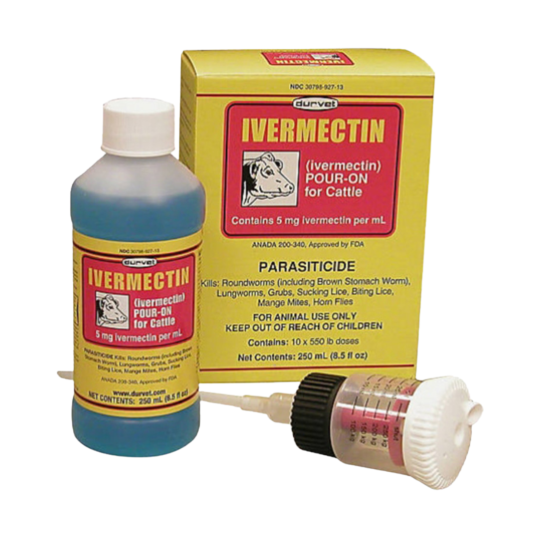 Durvet Ivermectin Pour-On for Cattle - 1 L