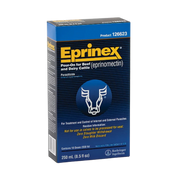 Eprinex® (Eprinomectin) Pour-On Broad-Spectrum Cattle Wormer & External Parasite Control - 250 ML
