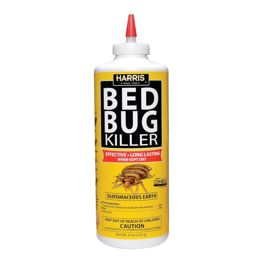 Harris® Bed Bug Killer, Diatomaceous Earth Powder – 1/2 lb