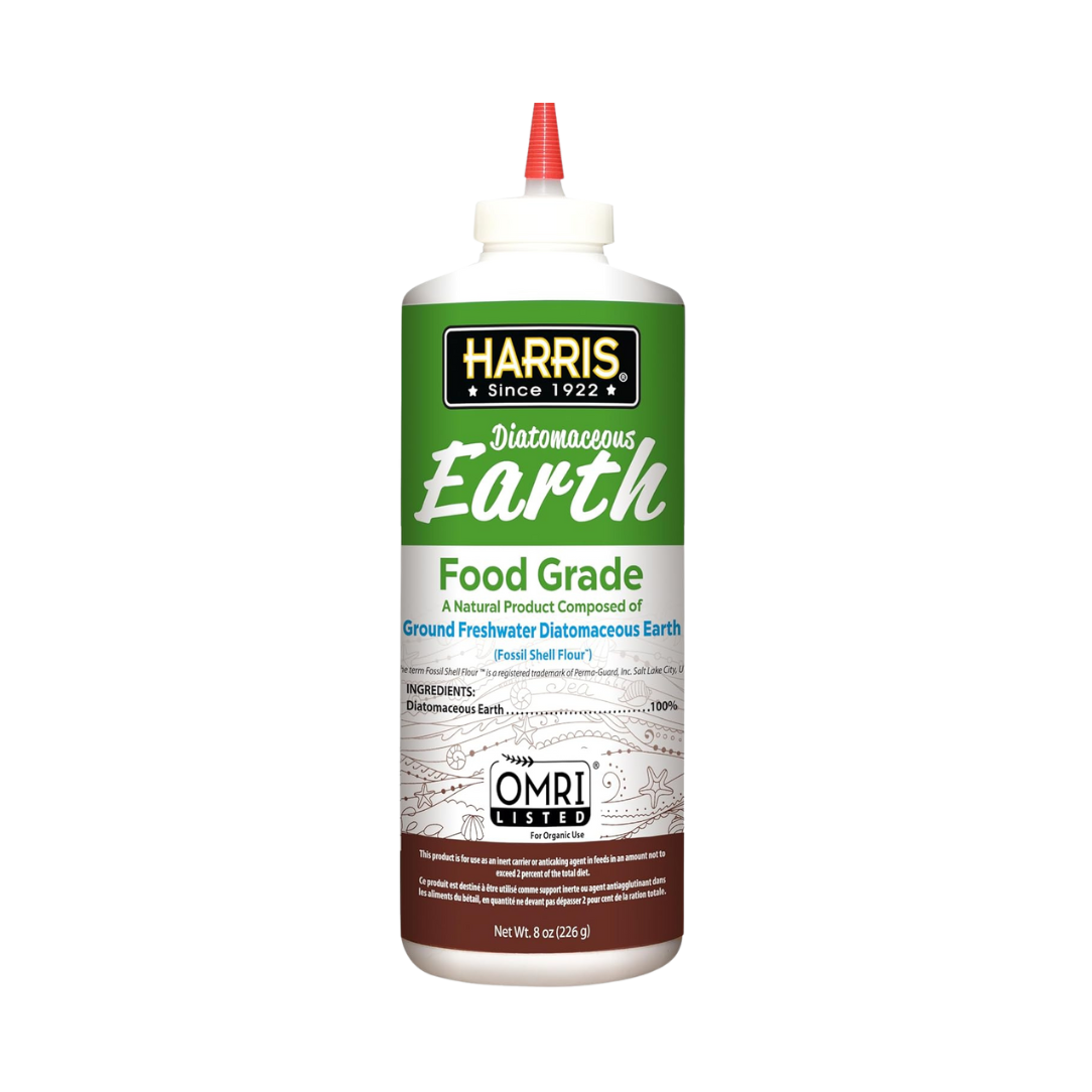 Harris® Food-Grade Diatomaceous Earth – 1/2 lb with Puffer Tip