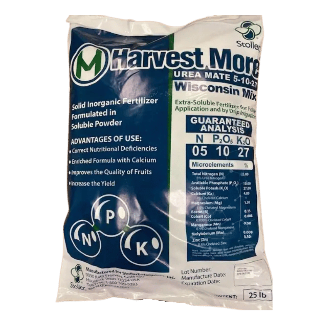 Harvest More Ureamate 5-10-27 – 25 lb Bag