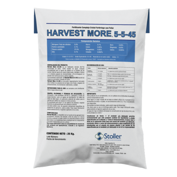 HarvestMore 5-5-45 Ureamate Fertilizer - 25 lb Bag
