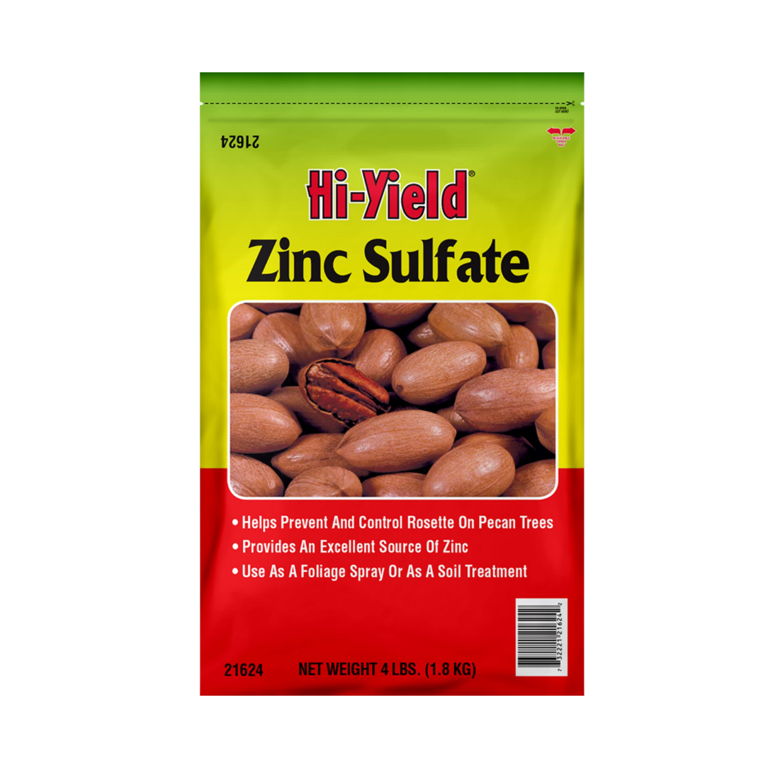 Hi-Yield® Zinc Sulfate – 4 lb Micronutrient Soil Treatment