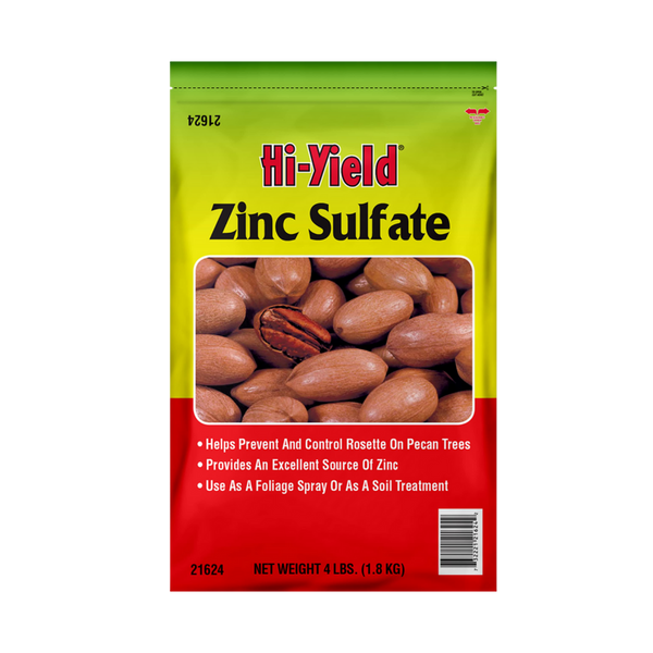 Hi-Yield® Zinc Sulfate – 4 lb Micronutrient Soil Treatment